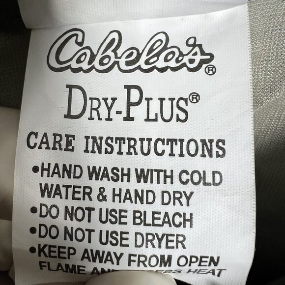 Cabelas Mens 9 Dry-Plus Chest Waders Adjustable Straps Attached Boots Waterproof - Picture 14 of 16